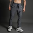 thumbnail image 1 of Mallas deportivas de secado rápido y alta elasticidad para hombre, para correr, que absorben el sudor, transpirables, que levantan la cadera, de seda de hielo, ligeras y ajustadas, para entrenamiento, 1 of 6