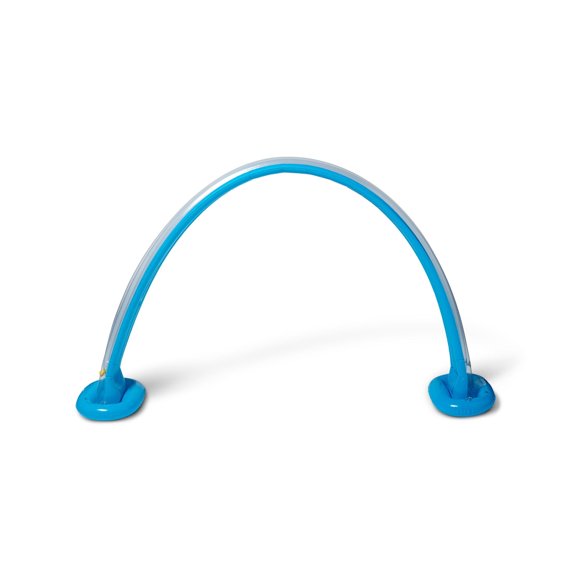 Wham-O Inflatable Outdoor Water Giggle ‘N Splash Rainbow Arch Sprinkler, Blue