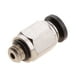 thumbnail image 3 of 10 piezas de conectores neumáticos de empuje, kit de ajuste, conector, manguera de tubo de aire PC-C4-M5 Soledad Colocación de tubo de manguera de agua de aire, 3 of 8