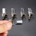thumbnail image 7 of Bueautybox 5 Pcs Aluminum Re-usable Nails Forms, Feugole Acrylic Nail/UV GEL Extension Tips Forms Guide Protector, 7 of 7