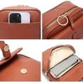 thumbnail image 4 of Collaboraten1 Crossbody Leather Bag, Urvashi Crossbody Leather Bag for women, with Built in Wallet, Vintage Anti-Theft, 4 of 8