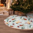 thumbnail image 5 of Sikiie Ragonfly And Ladybug Christmas Tree Skirt, Christmas Tree Decorations, Christmas Decor, Tree Mat Decoration(30-48IN)-36", 5 of 6