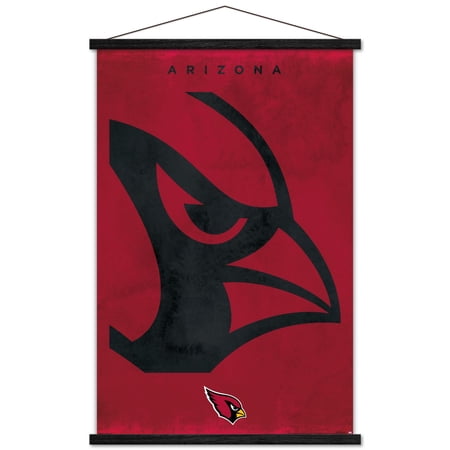 NFL Arizona Cardinals – Logo 25 Wall Poster with Magnetic Frame 22.375 x 34