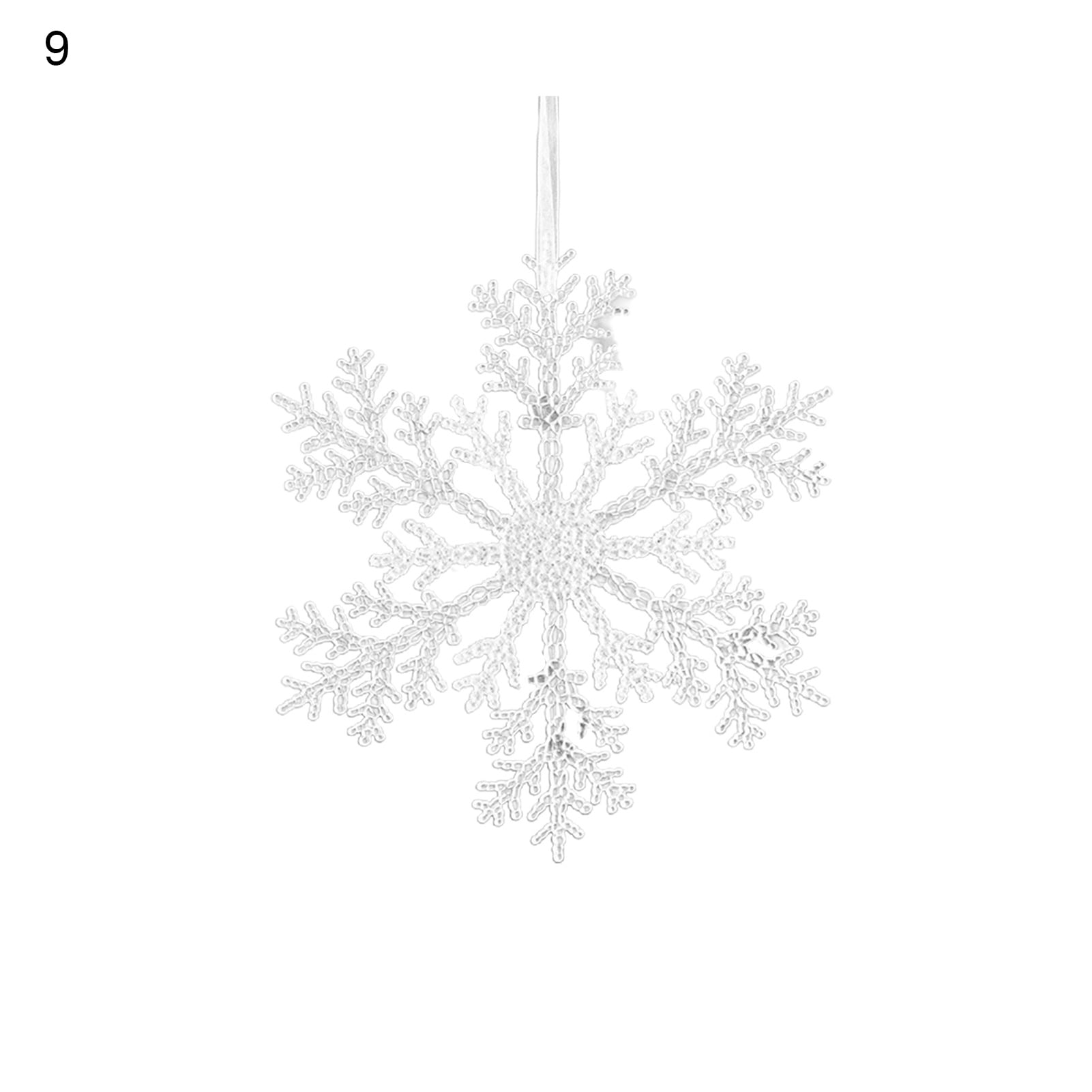  Kwan Crafts Christmas Snowflake Background Clear