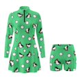 thumbnail image 3 of KEIAHUAN Funny Cute Birds Golf Dress for Women with Shorts Quick Dry, 3 of 7