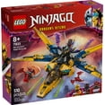 thumbnail image 3 of LEGO NINJAGO Ras and Arin's Super Storm Jet Toy - Building Toy for Kids, Boys and Girls, Ages 8+ - Airplane Toy with Detachable Drone and 3 Minifigures - Gift Idea for Birthdays - 71833, 3 of 8