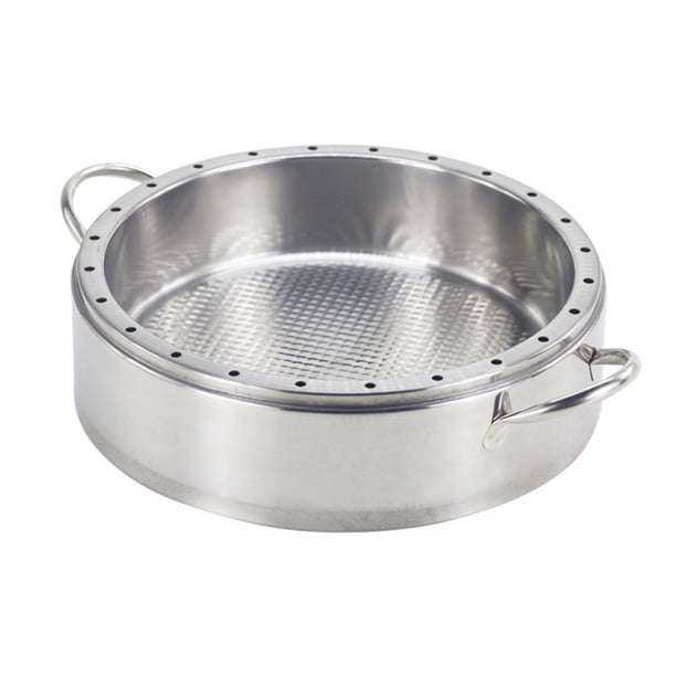 Alimento de comida de acero inoxidable espesado Cesta de vapor de alimentos para el hogar Premium