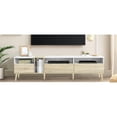 thumbnail image 6 of TV Stand with Modern Minimalist Style, Cable Holes / For Up to 80 - inch TVs, Storage in Living Room, 6 of 6