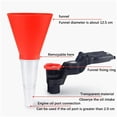 thumbnail image 5 of Oil Funnels Automotive, Oil Funnel for Oil Change, Funnels for Automotive Use, Plastic Funnel with Clamp, Adjustable Adapters, Fuel Funnel, Gasoline Funnels for Cars Boat Canning and Bottle, 5 of 9