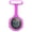 Purple Red, variant on 3PCS Digital Display Dial Clip-On Fob Nurse Brooch Pin Hang Pocket Electric Watch,Blue