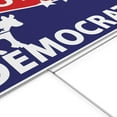 thumbnail image 7 of Vote Democrat Yard Sign, 18x12, 24x18, 36x24, H-Stake Included, v2, 7 of 7