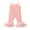 Pink, variant on Bagilaanoe Toddler Baby Girl Jumpsuit Sleeveless Floral Print Romper Tulle Patchwork Overalls 9M 12M 18M 24M 3T 4T Kids Long Flare Pants Outfits