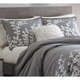 thumbnail image 4 of City Scene - King Duvet Cover Set, Cotton Bedding With Matching Shams, Softens With Each Wash (Branches Grey, King), 4 of 5