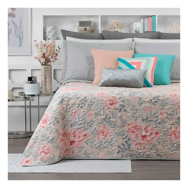 Edredon Ligero Pinsonic 3D con Funda de Almohada Doble Vista Esquimal (Gretel, King Size)