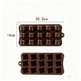 thumbnail image 2 of JDH Silicone Chocolate Biscuit Candy Silicone Mold Easy to Demold Food Grade Material Dropper Resin Baking Mold Tool, 2 of 10