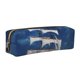 thumbnail image 1 of Disketp Moonlit Night Sea Sailboat Estuche de Lápices de Cuero con Cierre, Estuche Compacto para Papelería, Bolígrafos y Accesorios Pequeños, 1 of 7