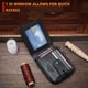 thumbnail image 3 of Billetera BULLCAPTAIN de piel auténtica con bloqueo RFID para hombre, 3 of 6