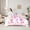 Watercolor-01, variant on jejeloiu Kawaii Unicorn 7pcs Bedding Comforter Set,Gold Stars Colorful Rainbow Queen Bedding Sets,Chic Dreamy Castle Queen Sheet Sets For Girl,Breathable Home Decor Reversible