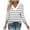Gray, variant on wdsxpo Womens 3/4 Length Sleeve Shirts Casual V Neck Shirts Printed Basic Tees Dressy Tunic Business Work Shirts Fall Fashion Tops