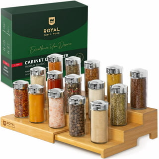 Buy Wholesale China High Quality 4-tier Bamboo Spice Rack With 20 Pack 7oz Spice  Jars And Labels, Countertop Seasoning Organizer Set Drawer Spice & 4-tier Bamboo  Spice Rack With 20 Pack at