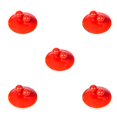 thumbnail image 1 of QualitChoice Salle de Bain Mur Aspirateur Forte Aspiration Multifonctions Crochets Cintre Ventouse Rouge 5Set, 1 of 6