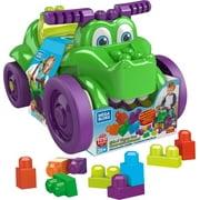 MEGA BLOKS Ride 'n Chomp Croc Ride-on Toy Building Block Set [Walmart Exclusive]