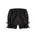 thumbnail image 2 of Jhaoyu Kids Girls Dance Shorts Ruffle Lace Bowknot Pumpkin Bloomers Security Short Panties Black 170, 2 of 7