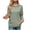 Green, variant on WREESH Women's Ribbed Knit Hooded Sweatshirt Long Sleeve Casual Drawstring Hoodies with Pockets Black