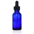 thumbnail image 2 of Cobalt Blue 1oz Dropper Bottle (30ml) Pack of 12 - Glass Tincture Bottles with Eye Droppers for Essential Oils & More Liquids - Leakproof Travel Bottles, 2 of 3