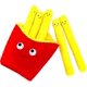 thumbnail image 1 of 11.8 inch Cute Bag of French Fries Stuffed Plush Toy Kawaii Removable Plush Pillow Yummy World Plushies Funny Food Pillow Super Soft Plushies Gifts fo, 1 of 4