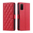 thumbnail image 2 of for Samsung Galaxy S20 Plus Wallet Case, Premium PU Leather Magnetic Flip Folio Case with Wrist Strap Credit Card Holder for Women Men Crossbody Strap Case Cover for Samsung Galaxy S20 Plus, Red, 2 of 9