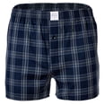 thumbnail image 6 of Mg-1 Men Web Boxer Shorts Cotton Blue M, 6 of 8