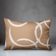 thumbnail image 3 of Creative Products Tan and White Circles 14x20 Indoor / Outdoor Pillow, 3 of 3