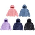 thumbnail image 2 of SILVERCELL 3-8T Little Girls Boys Winter Warm Down Coats & Jackets Kids Lightweight Padded Hooded Puffer Coat Outwear, 2 of 2
