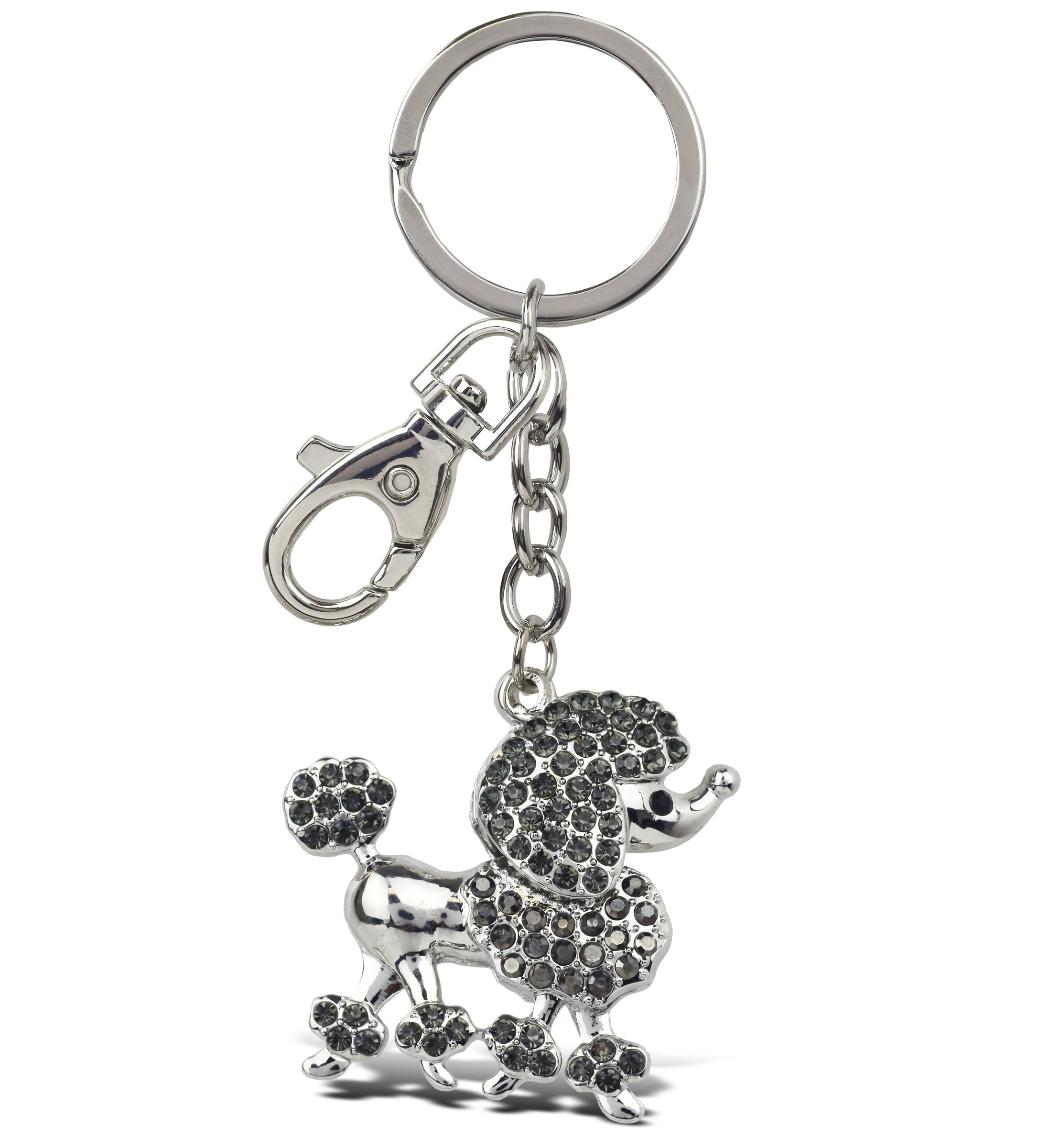 POODLE CHOCOLATE SPORT CUT   ~ KEY CHAIN ~ GREAT GIFT ITEM 