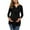 Black, variant on Sodopo Fall Maternity V-Neck Long Sleeve Bandage Solid Color Breast-Feeding Pregnant Nursing Blouse Tops