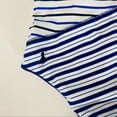 thumbnail image 3 of Polo Ralph Lauren COBALT/WHITE Stripe Tie-Back One-Piece Swimsuit, US Small, 3 of 4