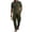 Army Green-men's sets, variant on Mens Sets 2 Piece Outfits Casual Button Down Short Sleeve Shirts Matching Cargo Pants with Pockets Lightweight Breathable Athletic Workout Sets,Army Green,S