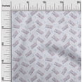 thumbnail image 2 of oneOone Cotton Jersey Light Blue Fabric Text Sewing Craft Projects Fabric Prints By Yard 58 Inch Wide, 2 of 5
