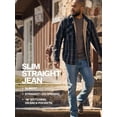 thumbnail image 6 of Wrangler Men's Slim Straight Fit Jean with Stretch, 6 of 9