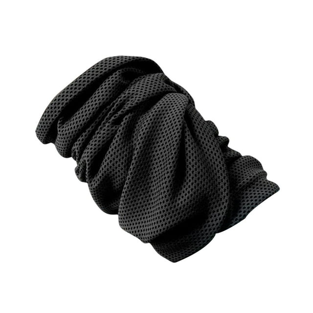 jinwen Bracelet Anti-Transpiration Unisexe Bracelet Rafraîchissant Serviette pour Course Yoga Noir