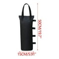 thumbnail image 4 of Outdoor Tent Weight Sand Bags Set | 4-Pack Universal Fit Sandbags for Canopy Gazebo Sun Shelter Umbrella | Each Holds 22 lbs | Heavy-Duty PVC Coated Fabric | Secure Straps | 50x15cm | Stabilizer, 4 of 9