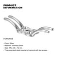 thumbnail image 1 of ORDDIART 2Pcs Cleat for Securing Watercraft with Stainless Sailing Rope Clamp, 1 of 7