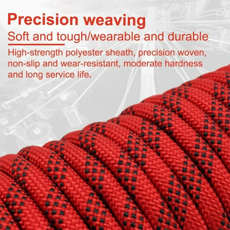 High Strength 10M Climbing Rope Wear Resistant, 12MM Diameter