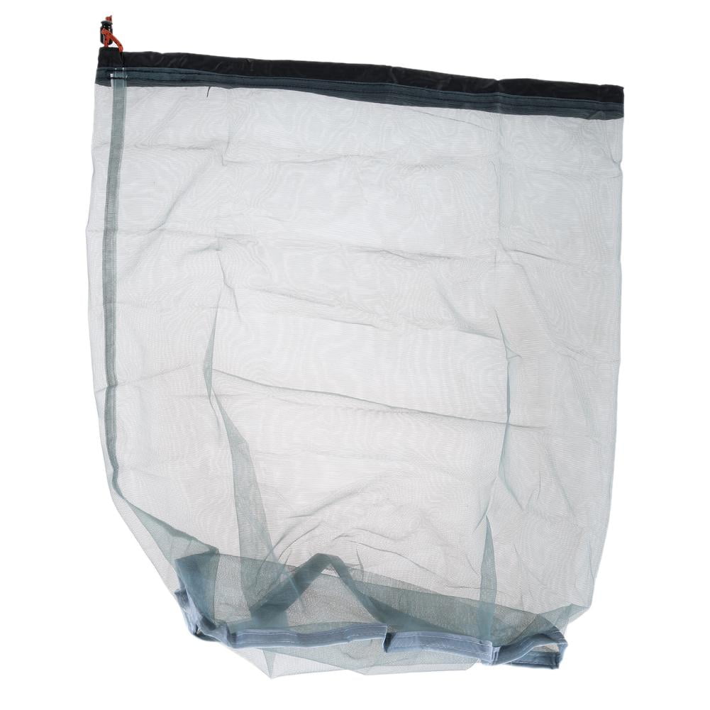 5 Size Tavel Camping Sports Ultralight Mesh Stuff Sack Drawstring Bag BackpS5 