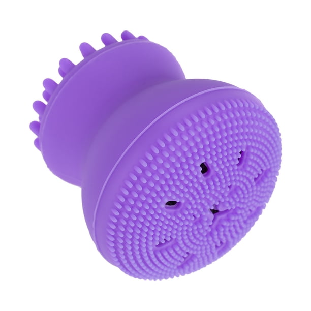 Cepillo De Limpieza Facial Cepillo De Silicona De Medusa De Mano Herramienta De Belleza Portátil Todo En Uno Para Mujeres Limpieza Profunda De Poros Cepillo Exfoliante Manual