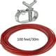 thumbnail image 3 of Kit De Cabrestante De Cable Para Cubierta De Piscina De 100 Pies Cubierta De Seguridad De Invierno Cubierta De Piscina Cuerda De Cable Roja Con Cabrestante De Acero Inoxidable Para El Hogar Piscina Yuarrent HA026666-01, 3 of 7