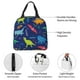 thumbnail image 4 of Easygdp Dinosaurs Bolsa Térmica Premium - Tela Oxford Impermeable, Gran Capacidad, Bolsillo Frontal, Unisex para Trabajo, Escuela, Actividades al Aire Libre y Picnics, 4 of 8