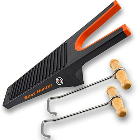 Southwestern Equine - Boot Hunter - Boot Puller Jack (Orange with Hooks) - Walmart.com