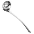 thumbnail image 3 of Troglfold soup spoons Stainless Steel Soup Ladle with Handle for Hotels,7.09"X2.36"X1.18", 3 of 10